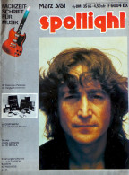Spotlight Magazine Germany 1981-03 John Lennon Al Di Meola - Ohne Zuordnung