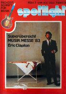 Spotlight Magazine Germany 1982-03 Eric Clapton Iron Maiden - Unclassified