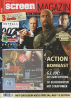Screen Magazine Germany 2013-03-04 Dwayne Johnson Bruce Willis - Zonder Classificatie