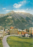 CARTOLINA  C14 SAUZE D'OULX M1509,TORINO,PIEMONTE-PANORAMA PARZIALE E MONTE CHABERTON-VACANZA,VIAGGIATA 1968 - Autres & Non Classés