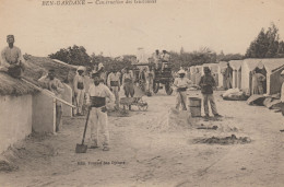 TUNISIE BEN-GADANE CONSTRUCTION DES GUITOUNES - Túnez