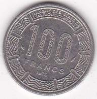 République Centrafricaine, 100 Francs 1976, En Nickel, KM# 7 - República Centroafricana