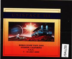 JSKc/20 UNO NEW YORK 1999 MICHL BLOCK 16 I Postfrisch Siehe ABBILDUNG - Unused Stamps