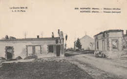 Normée (51 - Marne) Maisons Détruites - Other & Unclassified