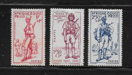 A.E.F.  (  DIV - 632 )   1941   N° YVERT ET TELLIER      N° 87/89    N* - Nuevos