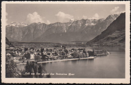 Austria - 5700 Zell Am See - Mit Bahnhof Und Das Steinerne Meer - 1938 Stamp - Zell Am See