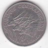 République Centrafricaine, 100 Francs 1971, En Nickel, KM# 6 - República Centroafricana