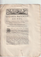 Edit Du Roi établissement D'un Troisième Vingtième - Wetten & Decreten