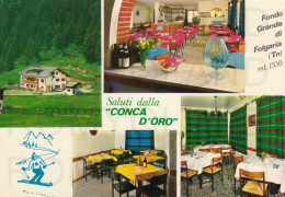 CARTOLINA  C14 FONDO GRANDE DI FOLGARIA M.1150,TRENTO,TRENTINO ALTO ADIGE-SALUTI DA "CONCA D'ORO"-VACANZA,VIAGGIATA 1976 - Trento