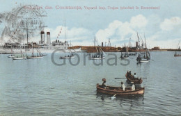 Romania - Constanta - Vaporul Imparatul Traian - Steamer - Dampfer - Sailing Boats - Rumänien