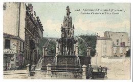 63  Clermont Ferrand - Fontaine D'amboise Et Place Carnot - Clermont Ferrand