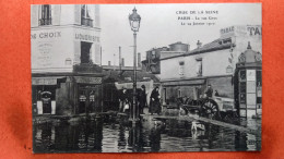 CPA (75)  Crue De La Seine. Paris. La Rue Gros.  (7A.944) - Inondations De 1910