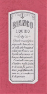 Etiquettes Parfume, Parfume Label, Etichette Profumeria Pietro Bortolotti- Bianco Liquido. 79x 31mm- - Etiketten