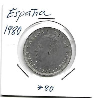 ESPAÑA 1980*80 - 25 Peseta