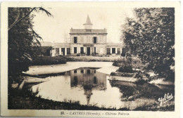 C. P. A. : 33 : CASTRES (Gironde) : Château Poitevin,  Timbre En 1937 - Other & Unclassified