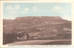 RETOURNAC (43) La Madeleine , Et Ses Deux Grands Villages , La Bastide Et La Brousse En 1961 - Retournac