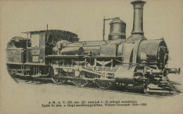 Hongrie - Locomotive 1039 - Siegl, Wiener-Neustadt 1869-1885 - Trains