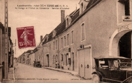 N°2665 W -cpa Landreville -le Garage Et L'hôtel Du Commerce- - Autres & Non Classés