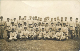 Militaires- Ref E113-carte Photo -militaires -militaria - 121eme - 8eme Compagnie -clermont Ferrand - Puy De Dome - - Clermont Ferrand