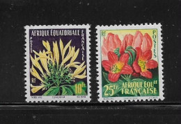 A.E.F.  (  DIV - 641 )   1958   N° YVERT ET TELLIER      N° 243/244   N** - Unused Stamps