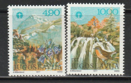 YOUGOSLAVIE- N°1578/9 ** (1977) Protection De L'environnement - Unused Stamps