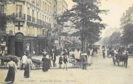 CPA. [75] > PARIS > N° 3316 - L'AVENUE DES TERNES - (XVIIe Arrt.) - 1911 - TBE - Distrito: 17