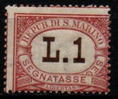 SAINT-MARIN 1897-1919 * - Timbres-taxe