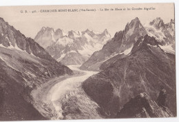Chamonix-Mont-Blanc - La Mer De Glace Et Les Grandes Aiguilles - Chamonix-Mont-Blanc