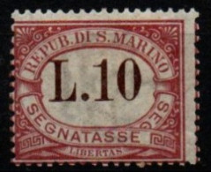 SAINT-MARIN 1897-1919 * - Timbres-taxe