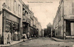 N°2671 W -cpa Le Grand Lucé -grande Rue- - Sonstige & Ohne Zuordnung