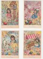 CP BUONA PASQUA ENFANT Serie De 6 Cartes - 5 - 99 Postales