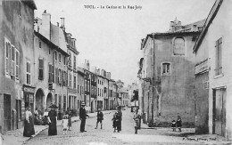 Cpa TOUL 54 Le Casino Et La Rue Joly - Caveau Montmartrois, Bois De Chauffage COLIN - Toul