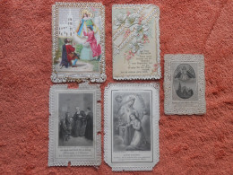 Lot Image Pieuse Religieuse Holy Card Canivet - Andachtsbilder