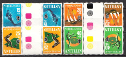 Netherlands Antilles MNH Set In Gutter Pairs - Andere & Zonder Classificatie