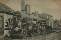 Königl. Ungarischen Staatsbahn Lokomotive, Serie 321 - Gebaut  In Budapest, 1897 - Eisenbahnen