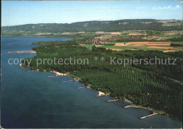 11863896 Yvonand Lac De Neuchatel Camping Fliegeraufnahme Yvonand - Sonstige & Ohne Zuordnung