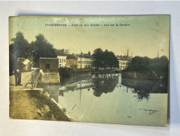 Dendermonde - Vue Sur La Dendre . Carte Colorisée - Altri & Non Classificati