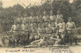 Militaires-ref E107-carte Photo -militaires -militaria -regiments -regiment -allemagne -kaiserswerth Mai 1921- - Other & Unclassified