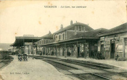 Cpa VERDUN 55 La Gare - Vue Intérieure - Verdun