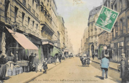 CPA. [75] > PARIS > N° E. V. 653 - Rue De Crimée , Prise De La Rue D'Allemagne - Animée - (XIXe Arrt.) - 1909 - TBE - Paris (19)