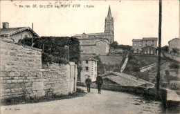 St-Didier-au-Mont-D'Or Canton Limonest L'Eglise Church Chiesa Rhône N°126 Cpa Voyagée En 1904 En TB.Etat - Autres & Non Classés