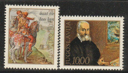 YOUGOSLAVIE- N°1600/1 ** (1978) - Unused Stamps