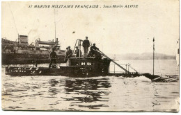 SOUS MARIN ALOSE - - Warships