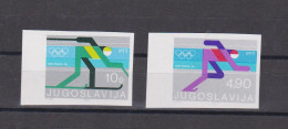 YUGOSLAVIA,1980 OLYMPIC GAMES  Imperforated Set MNH - Unused Stamps