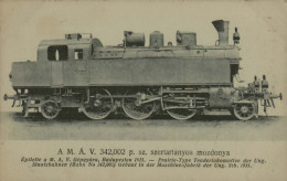 Ungarischen Staatsbahn Prairie-Type Tenderlokomotive - Gebaut 1915 - Trains