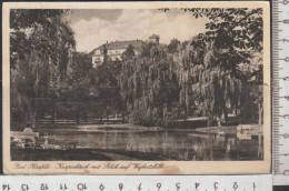 Bad Hersfeld - Kurparkteich Mit Blick Auf Wigbertshöhe,  Gelaufen 1950 ( AK 4978 ) Günstige Versandkosten - Bad Hersfeld