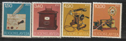 YOUGOSLAVIE- N°1602/5 ** (1978) Pièces Du Musée Des P.T.T - Unused Stamps