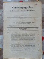 39/45 Verordnungsblatt Des Militärsbefehlshaber In Frankreich. Journal Officiel Du 27 Août 1940 - Documenten