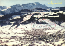 11862376 Appenzell IR Mit Klosterspitz Bannhuettli Und Sollegg Appenzell - Sonstige & Ohne Zuordnung