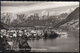 Austria - 5700 Zell Am See - Blick Zum Bahnhof Und Zum Steinernen Meer - Zell Am See